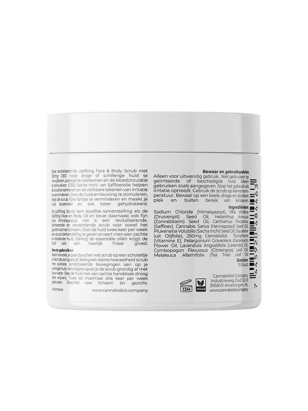 Balance CBD Scrub met 250mg cbd