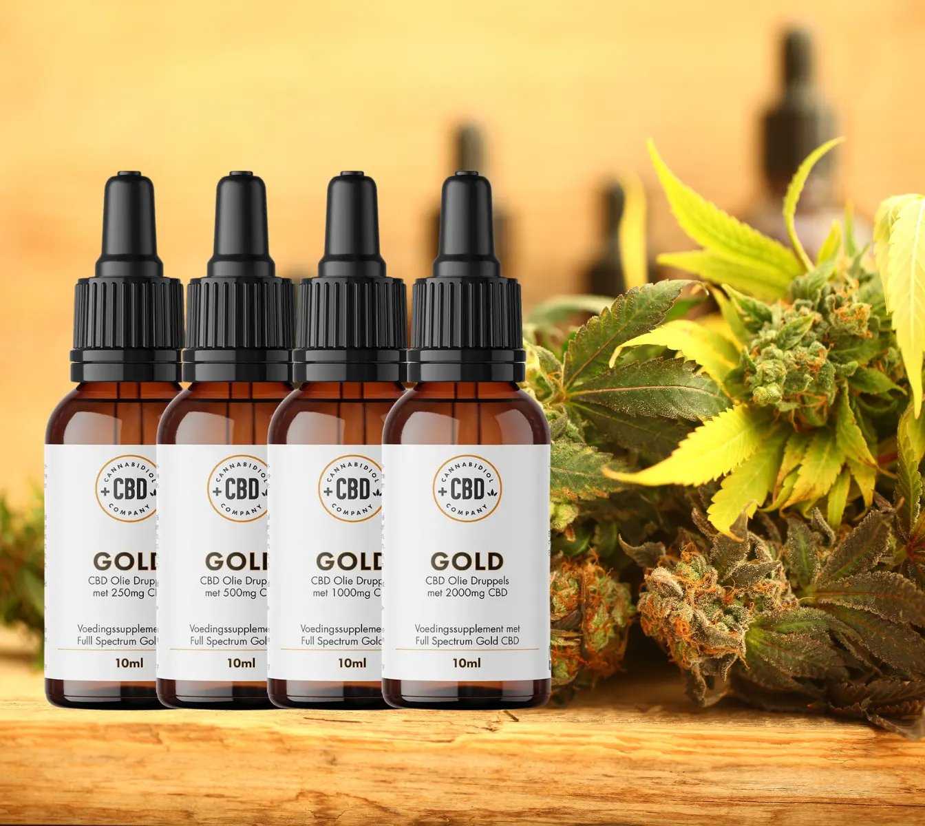 cbd gold olie en supplementen