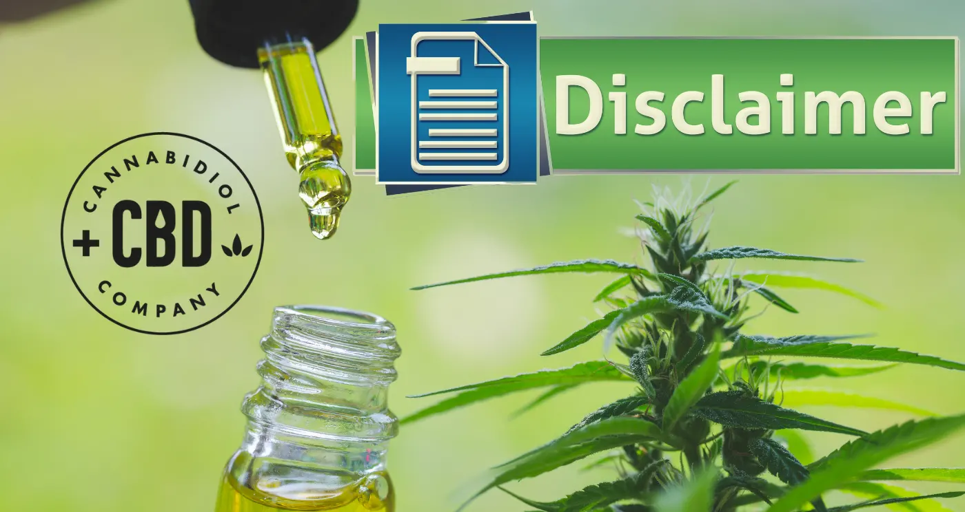 Disclaimer Cannabidiol Company