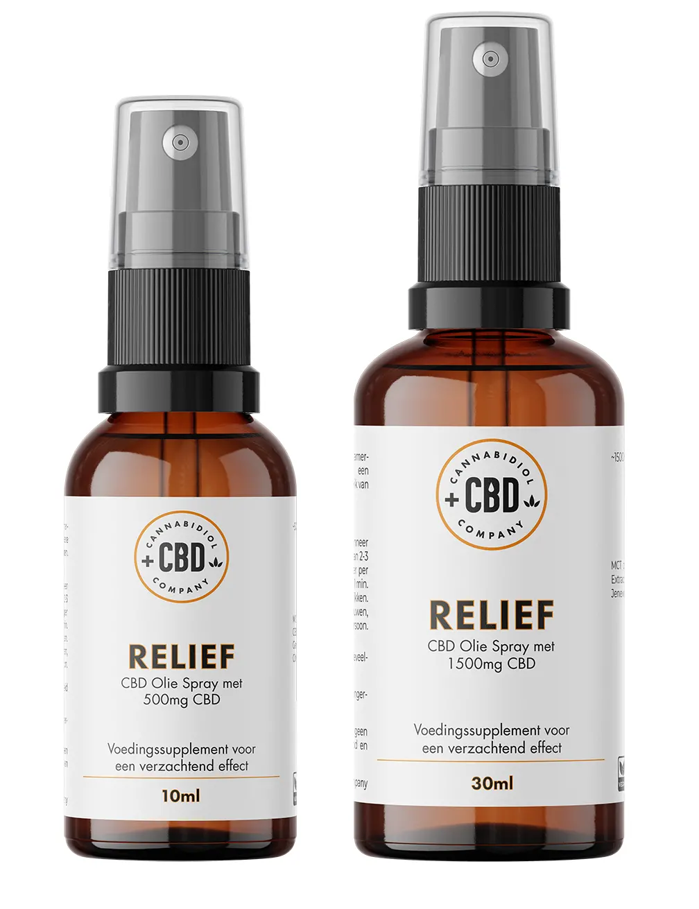 Relief CBD Spray, met een verzachtend effect