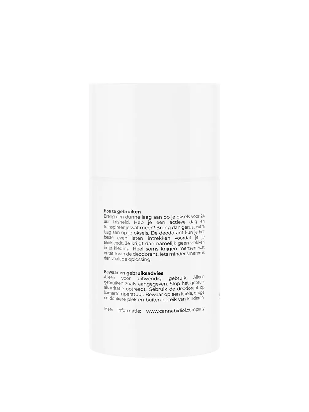 uplifting cbd deodorant stick aluminium vrij